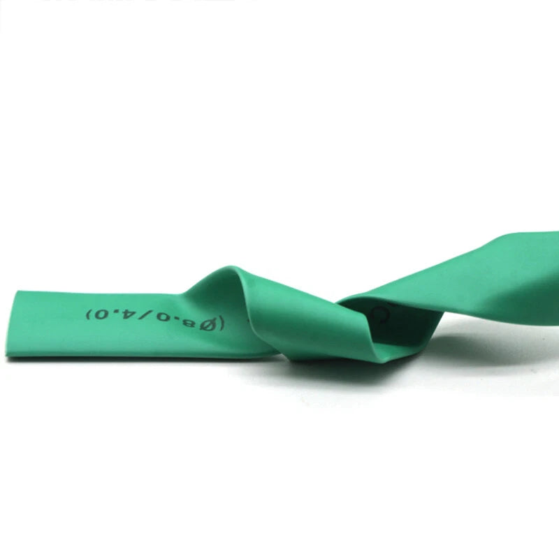 Green Heat Shrink Tubing 2:1 Ratio — Waterproof Wire Sleeving