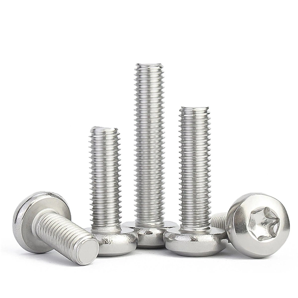 A2 Stainless Steel Torx Pan Head Machine Screws | M1.4 to M10 Six - Lobe Drive - HomeDIYer