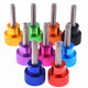 Aluminum +Stainless Steel Knurled Thumb Screws 6#-32 M3 M3.5 M4 Bolts Dark Red