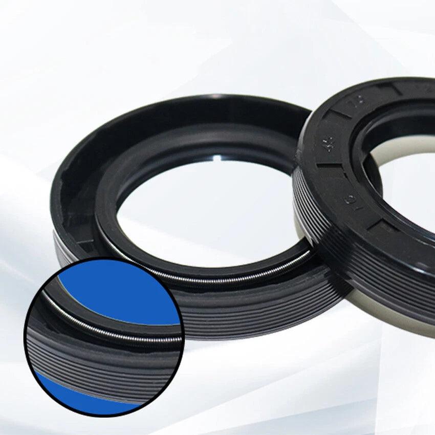 NBR TC Double Lip Oil Seal Ring for Rotary Shaft — 40mm to 230mm ID
