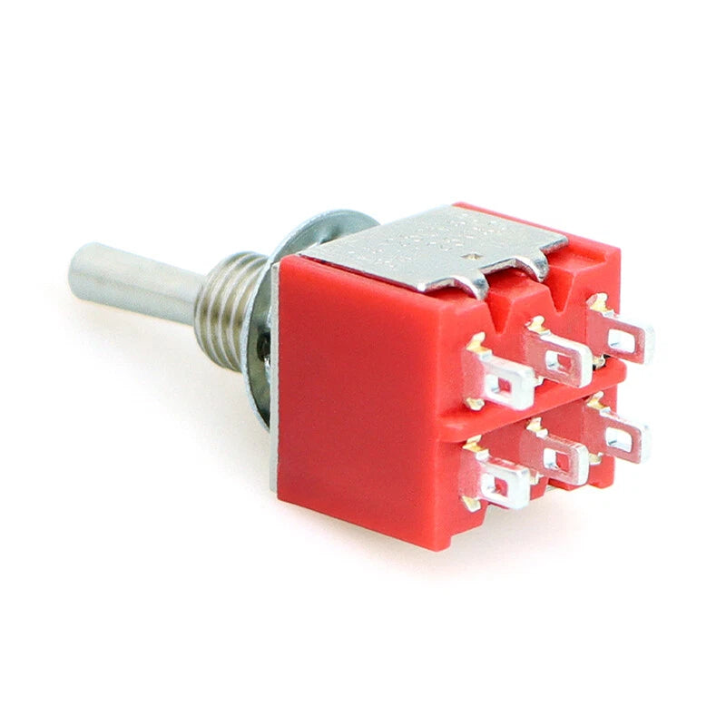 Toggle Switch 3/6 Pin, 2/3 Position, 120/250VAC — Car, Boat & Marine Panel