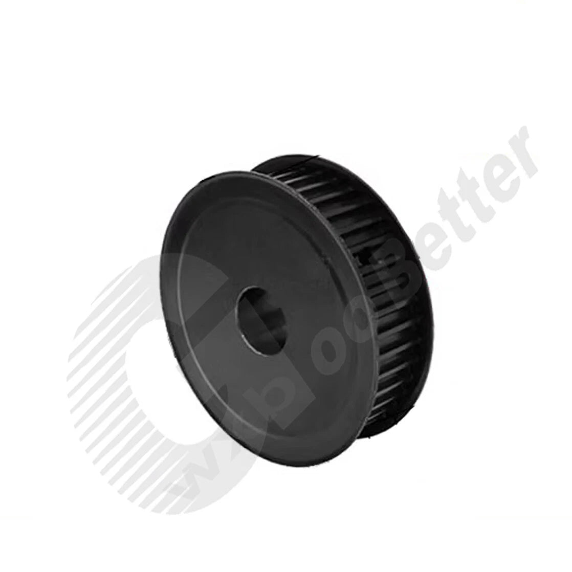 S8M 30mm Timing Belt Smooth Tooth Drive Pulley 22T~40T Bore=8~28mm Black Steel