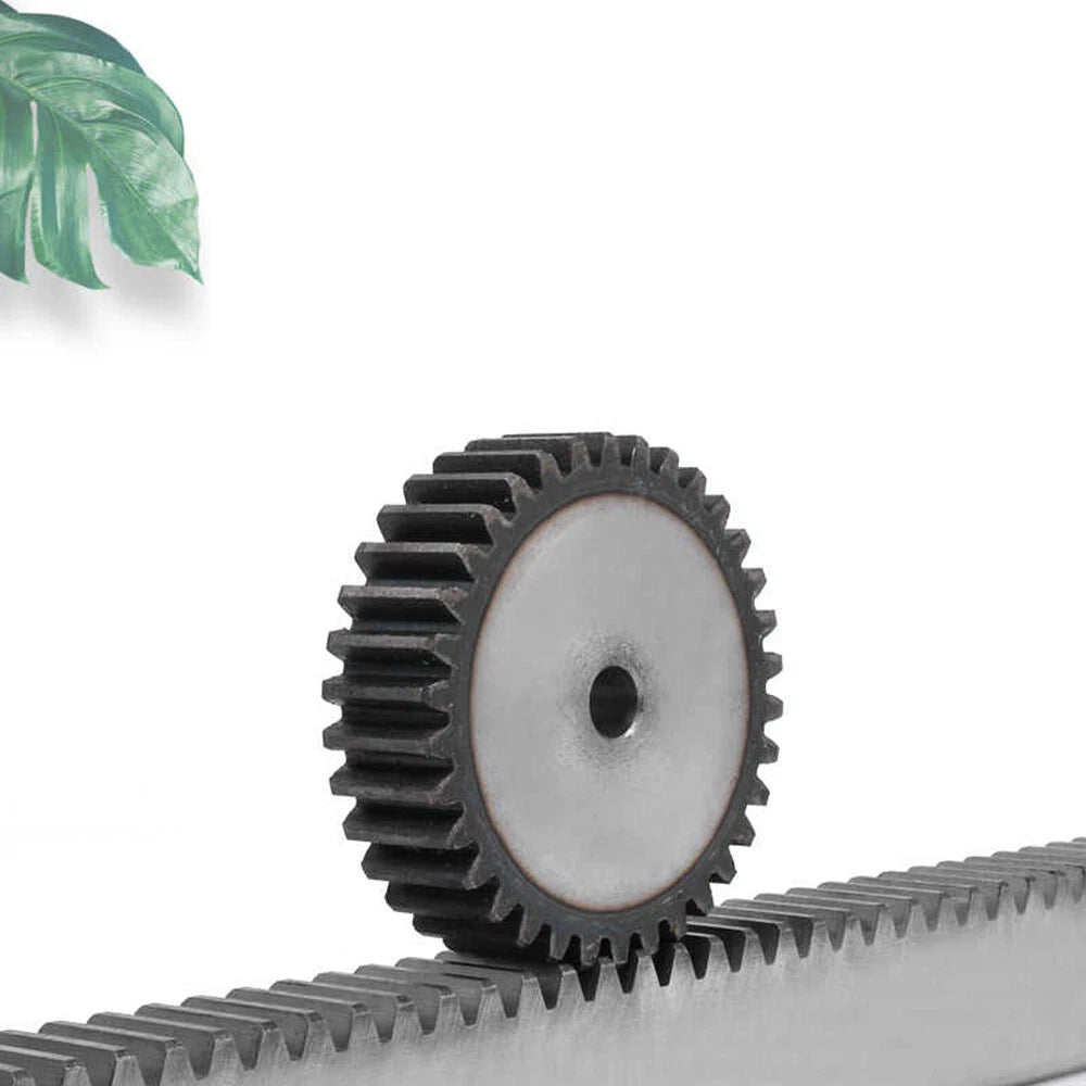 3/4/5 Mod 10T-56T Spur Gear 45# Steel Pinion Gear Thickness 3M-30mm 4M-35mm/40mm