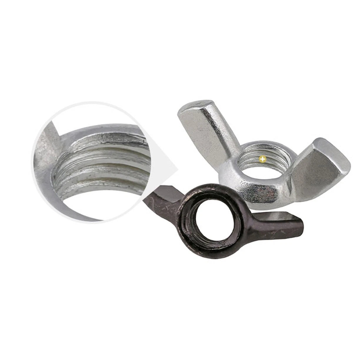 Stainless Steel SS Wing Nuts Nut Metric 304 M3 M4 M5 M6 M8 M10 M12 Fit Screws