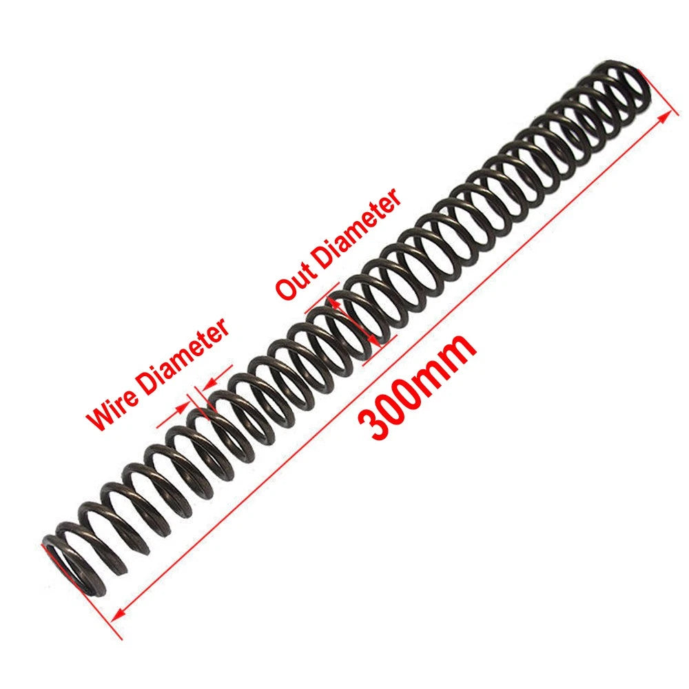 Length 300mm Compression Spring Pressure Springs Wire Dia 0.3mm-4.0mm OD 2-70mm