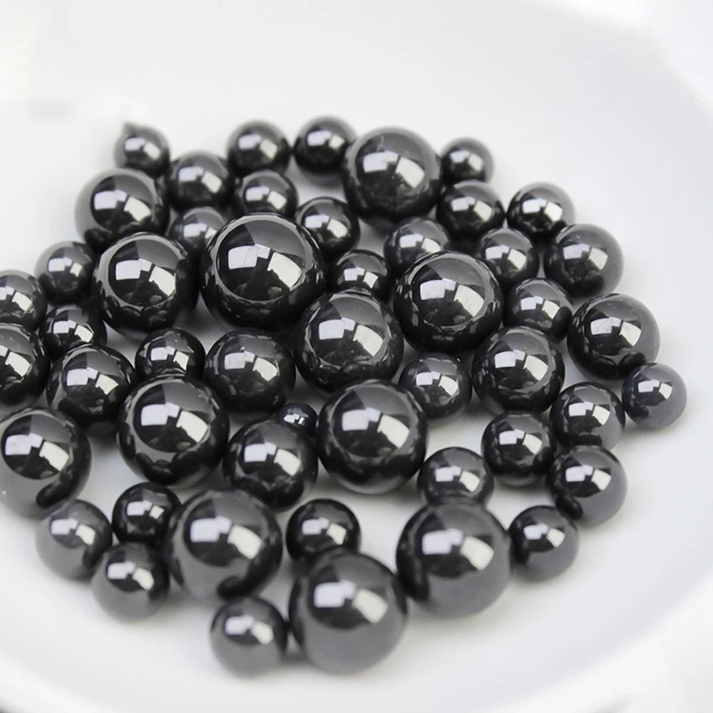 High-Precision G5 Ceramic Si₃N₄ Ball Bearings, Ø 0.8mm-25.4mm, Silicon Nitride