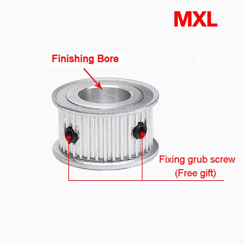 MXL 20T-60T Timing Belts Pulley Pitch 2.032mm AF-type CNC Drive Width 7mm 11mm