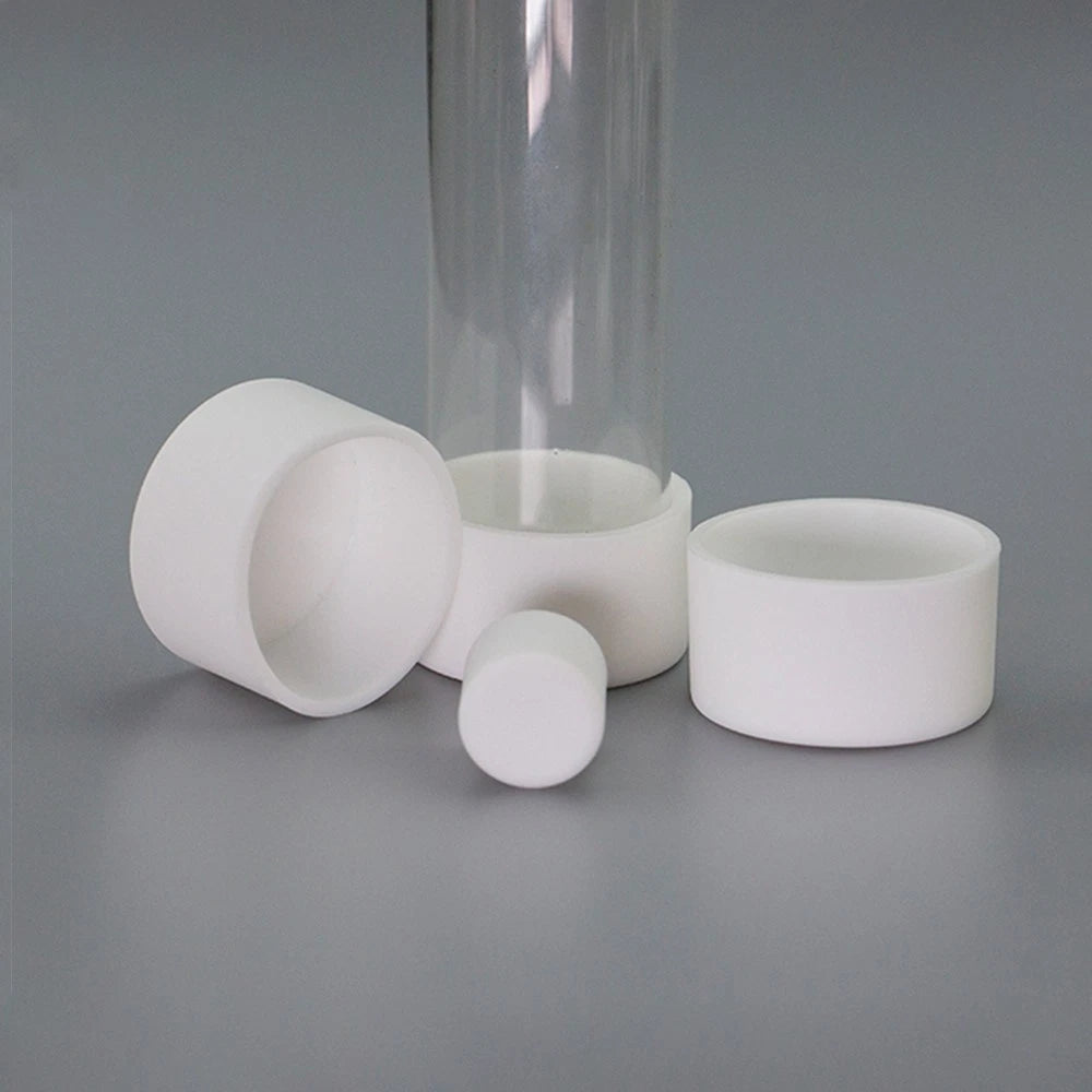 White Round Silicone Rubber End Caps – Plastic Plug Tubes for Chair Legs, Screw Protect, Pipe Covers (3mm – 157.5mm)