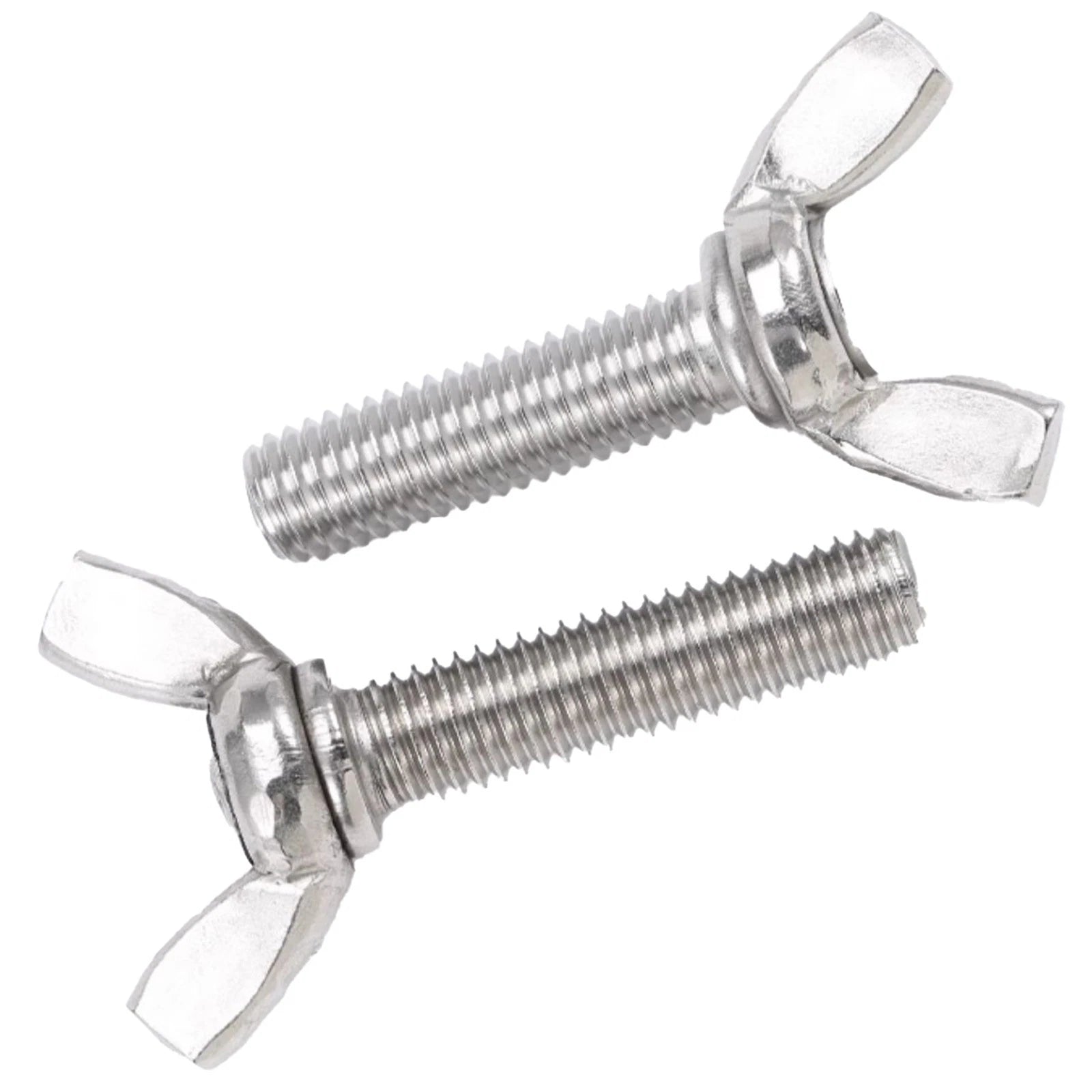 304/316/201/White Zinc M3 M4 - M12 Butterfly Wing Screws Thumb Screw Wing Bolt