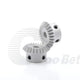 Bevel Gear Set Module 1 Aluminium 1:1 Pairing 15 - 30 Tooth Miter Gear Precision