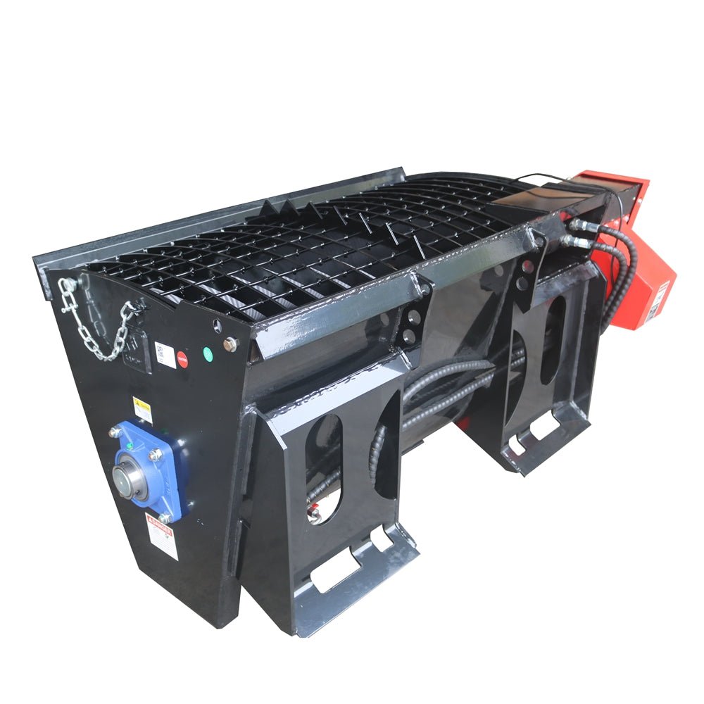 280Lt Volume Skid Steer Attachments Concrete Mixer Bucket - HomeDIYer