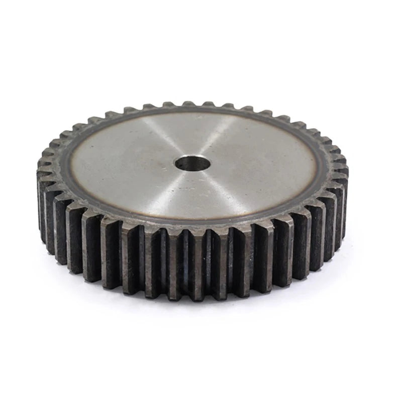4 Mod Spur Gear 10 to 60T Flat Gear Motor Transmission Gear 45# Steel Thick 40mm