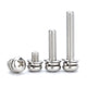 M2 M3 M4 M5 M6 M8 Pan Head Machine Screws with Washers – A2 Stainless Steel (Metric, 5–60mm)