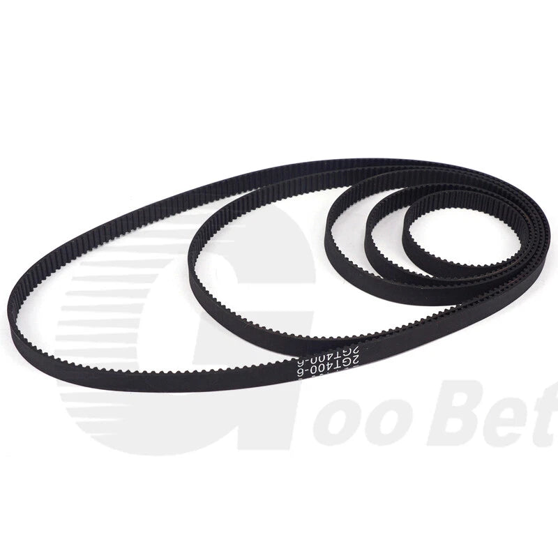 GT2 Closed Loop Timing Belt — 2mm Pitch, 10mm Wide, 85T to 1500T for CNC & 3D Printer