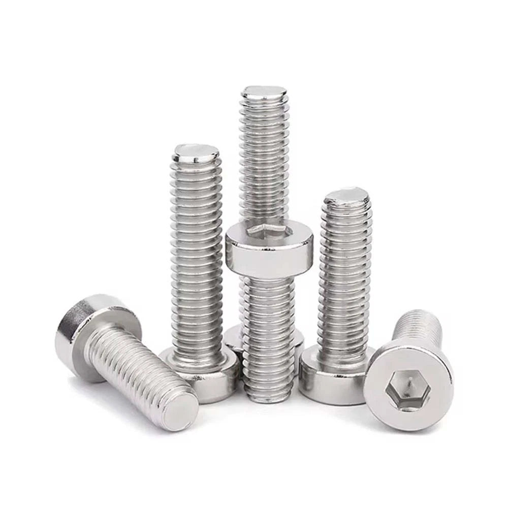 M1.4–M12 Low Head Socket Cap Screws – A2 Stainless Steel, Space‑Saving Design for Tight Clearances