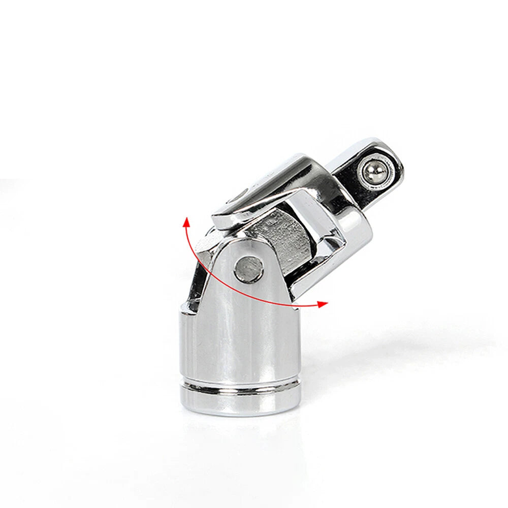 1/4 Drive Ratchet Wrench Socket Converter Head Universal Joint Extension Adapter