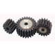 Module 5.0 Spur Gear Pinion Gears 45# Steel 10T to 38T Metal Spur Transmission