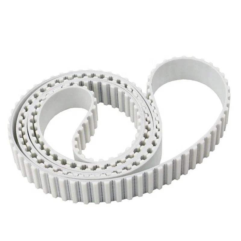 Polyurethane Open Timing Belt 30mm Wide | PU White | 2004–2598mm Perimeter