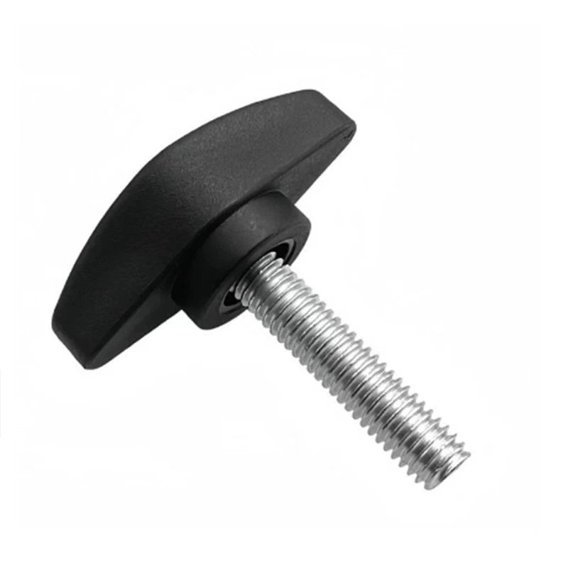 Tee Wing Knobs Thumb Screws M8 M10 Standard Male Thread Plastic T Knobs D=55mm