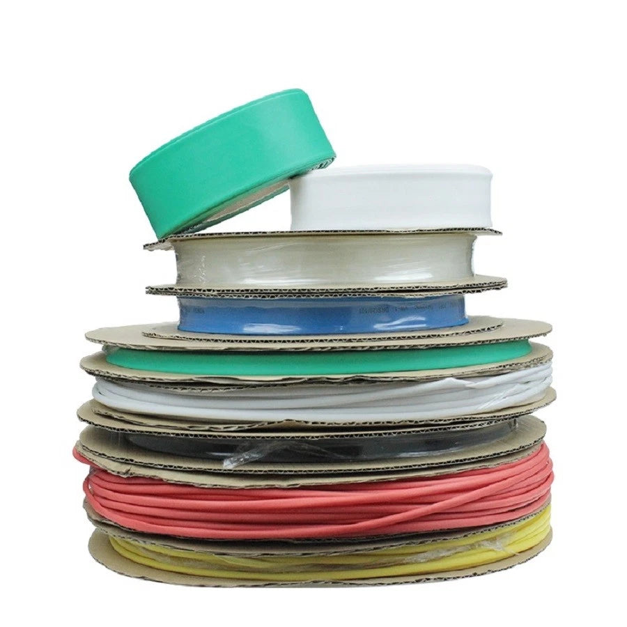 Heat Shrink Tubing 2:1 Ratio — Φ0.6mm to Φ80mm, 7 Colors, Electrical Wire Sleeving