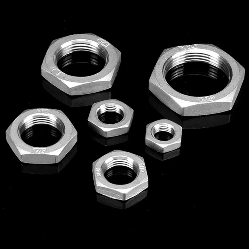 Stainless Steel 304 BSP Female Thread Pipe Fittings — 1/4" to 2"