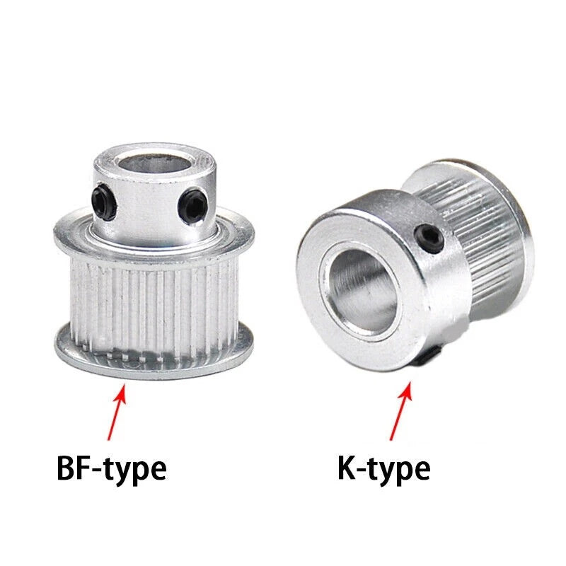 S2M 6mm Timing Belt Pulleys 16-60 Teeth Synchronous Wheel 4-14mm Bore Printer