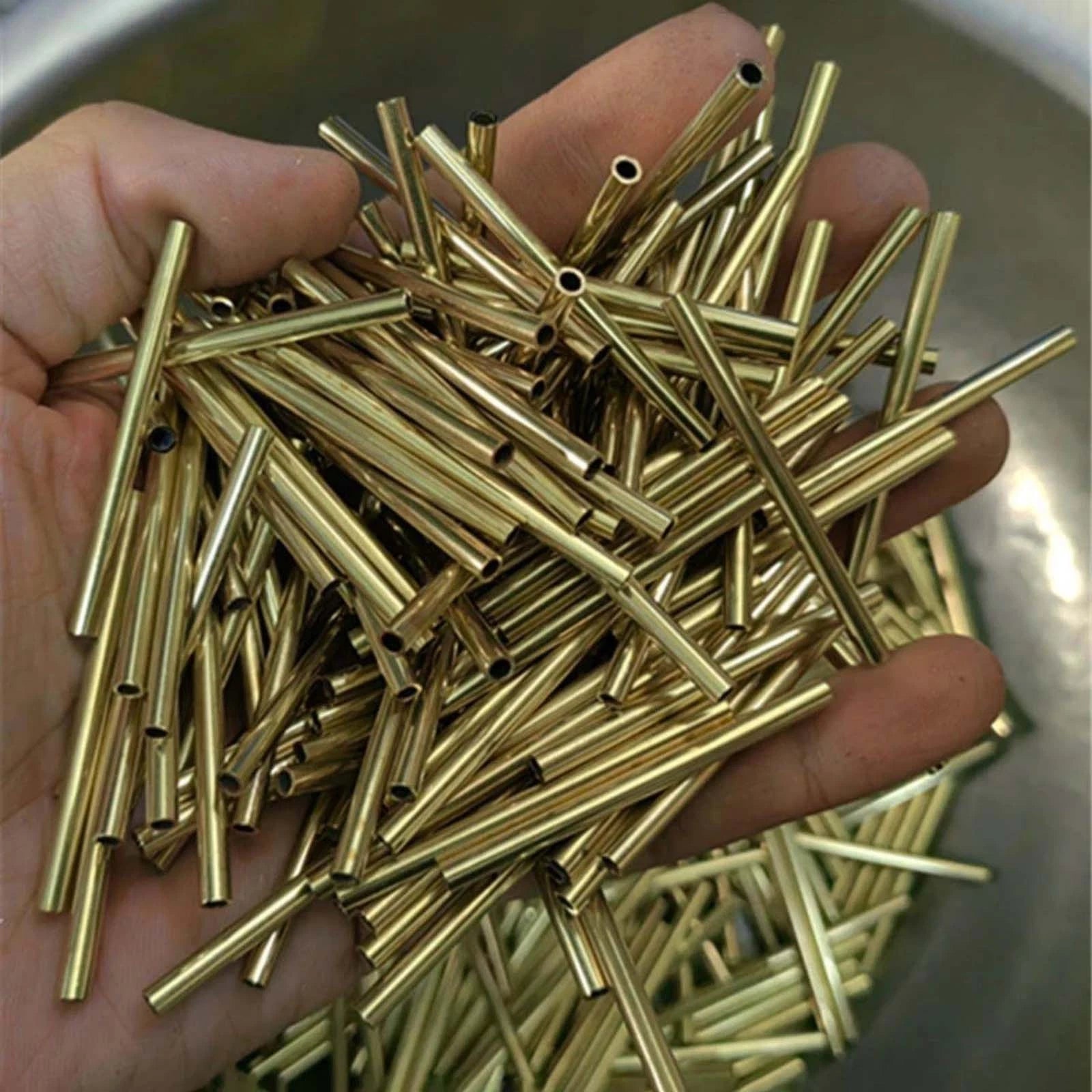 Brass Round Tube 300mm — Select O.D. 0.8mm to 25mm | DIY & Hobby Pipe