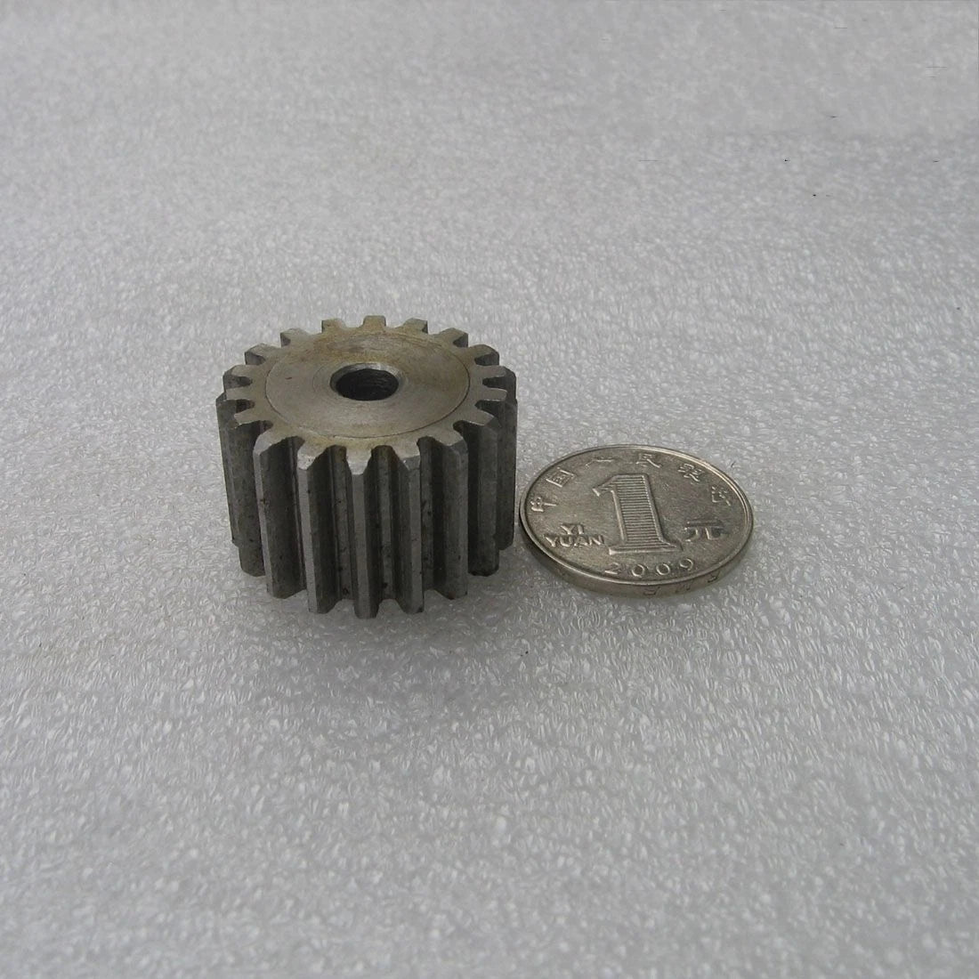 45# Steel 2Mod 10T-59T Spur Pinion Gear Motor Gear Thickness 20mm x 1Pcs
