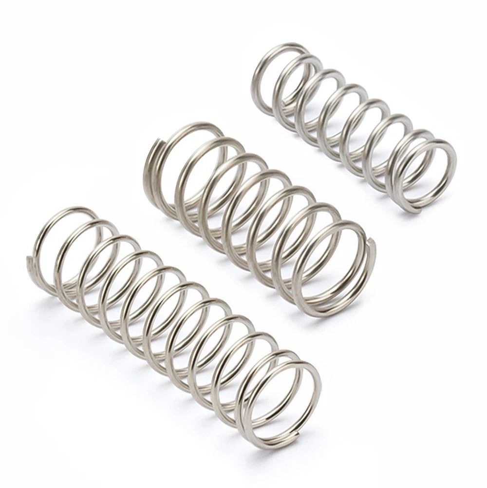 Stainless Steel Compression Spring, 1.6mm Wire, 10mm-50mm Length, Spiral Spring