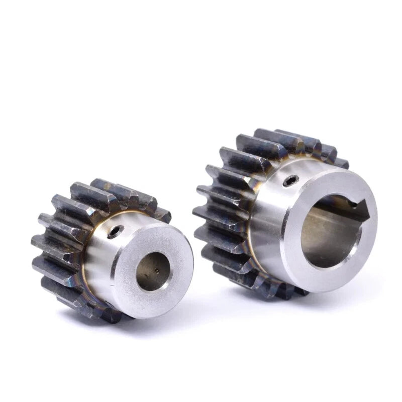 1.5 Mod 45# Steel Spur Gear 12-25T Bore 6-18mm Pinion Gear with Step Motor Gear