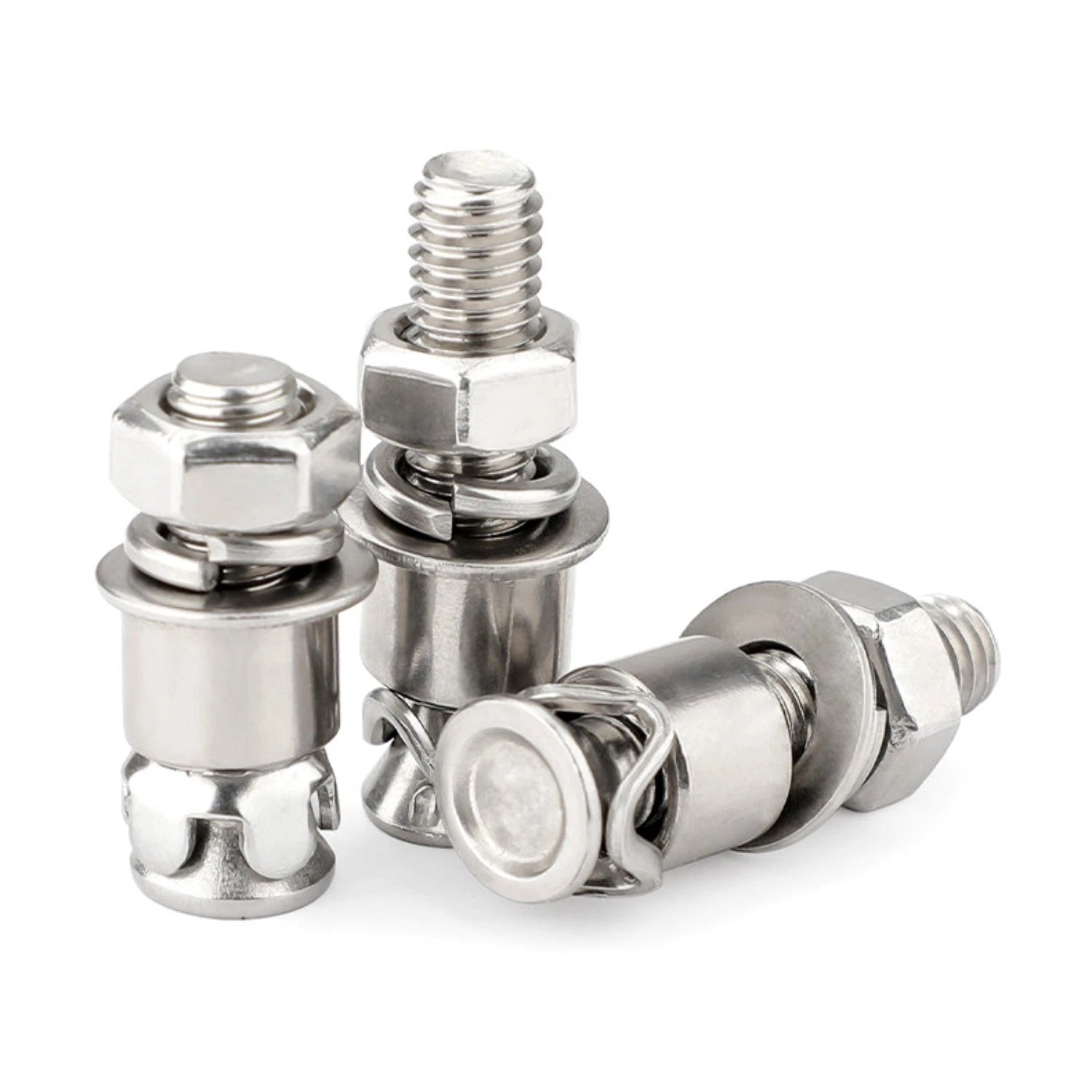 Stainless Steel Expansion Bolts for Marble & Stone — M6 M8 Heavy Duty Anchor Bolts
