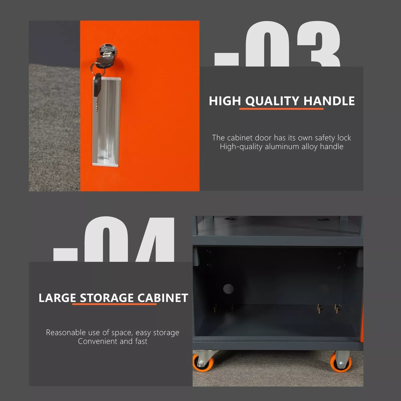 Tool trolley Laptop tool trolley Trolley with drawer - HomeDIYer