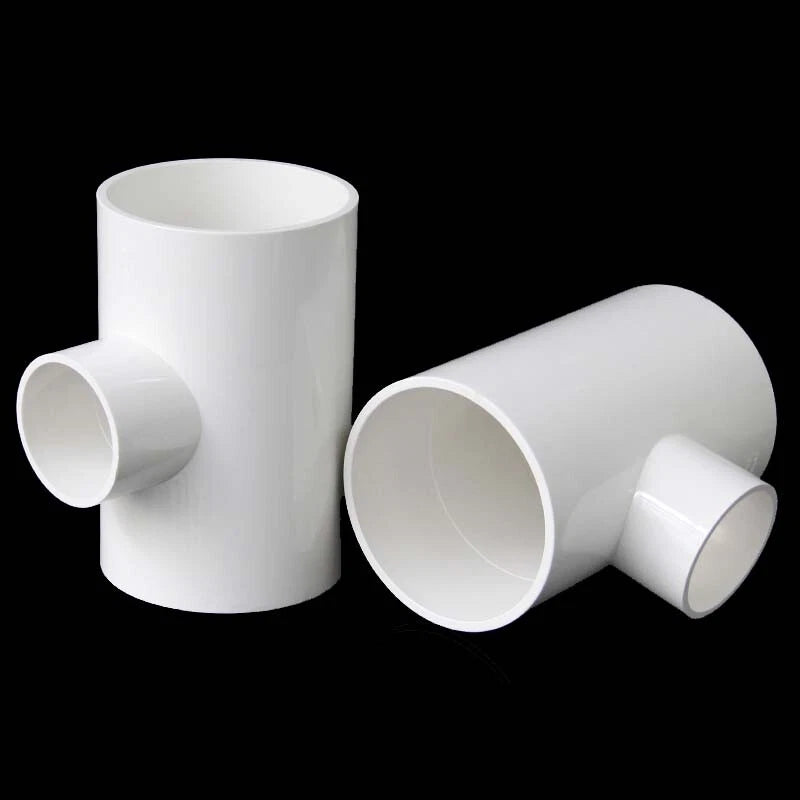 Reducing Tee Pipe Connector PVC Fittings T Type 3 Way Adaptor 20mm-160mm