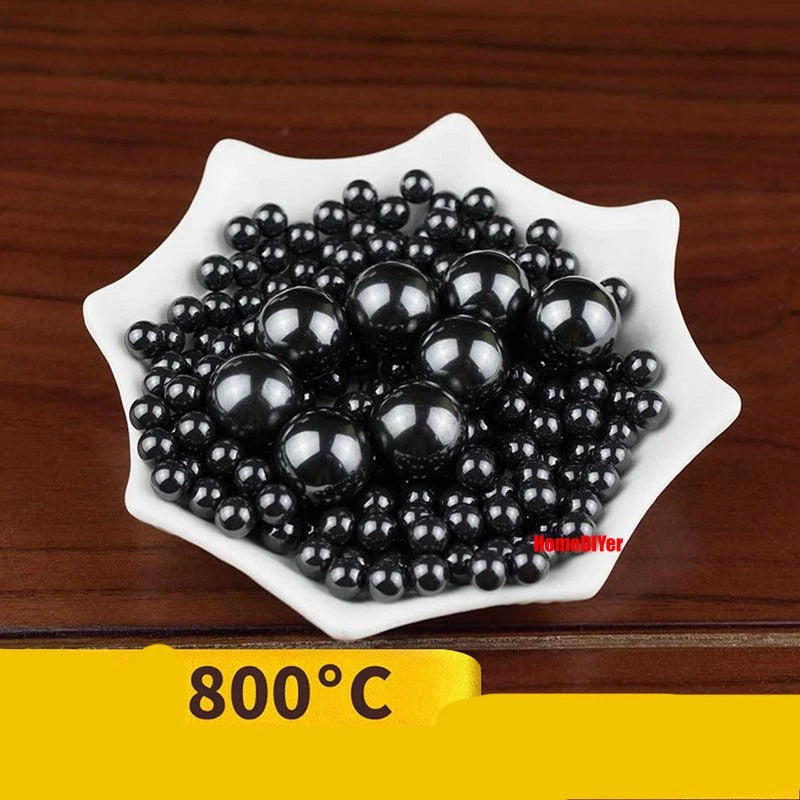 Grade 5 Silicon Nitride Ball Bearings Si3N4 Ceramic Balls Diameter 10mm-38.1mm