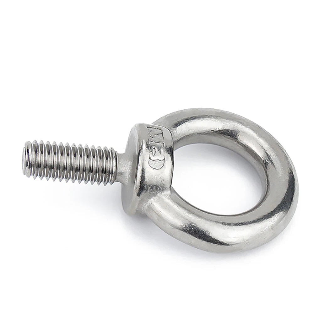 Lifting Eye Bolts A2 Stainless Steel Metric M3–M36 | Ring Screws for Rigging & Marine - HomeDIYer
