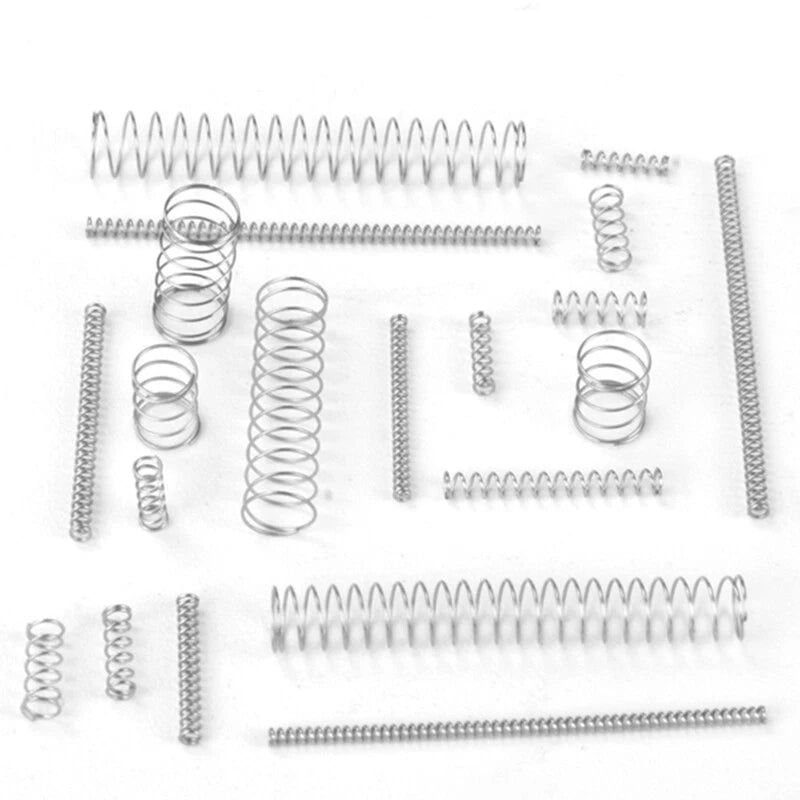 Small Pressure Compression Springs Spring 0.4mm Wire 5-25mm Long Various Sizes