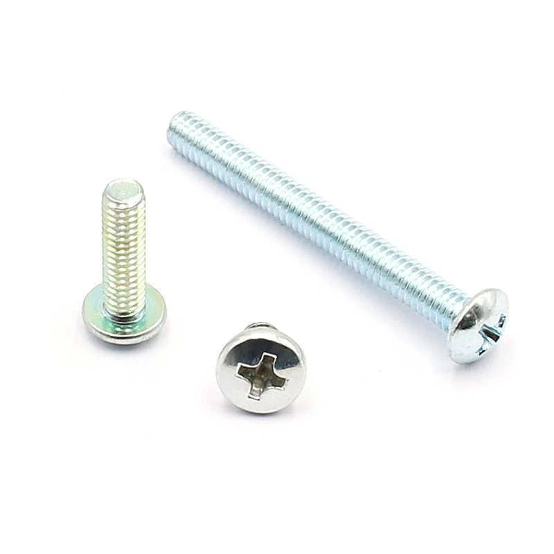 8 - 32 UNC Phillips Pan Head Machine Screws | Multi - Finish Zinc & Nickel Plated - HomeDIYer