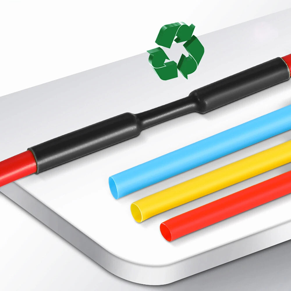 Heat Shrink Tube 2:1 Ratio – Electrical Wire Sleeving & Cable Insulation, All Sizes & Colors
