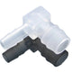 90 Degree Elbow Plastic Barbed Joiner Reducer Connector Pipe Hose Joiner Fitting