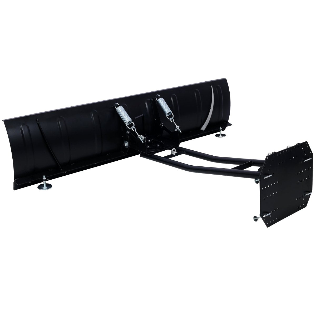 UNIVERSAL UTV SNOW PLOW KIT,Plow System ,Steel Blade Complete Universal Mount Package 72in - HomeDIYer