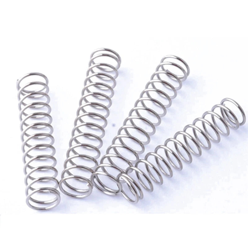 Compression Spring 2mm Wire Dia 24mm - 25mm OD Small Pressure Springs