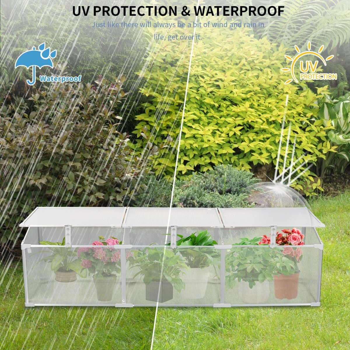 Polycarbonate Greenhouse for Outdoors in Winter - HomeDIYer