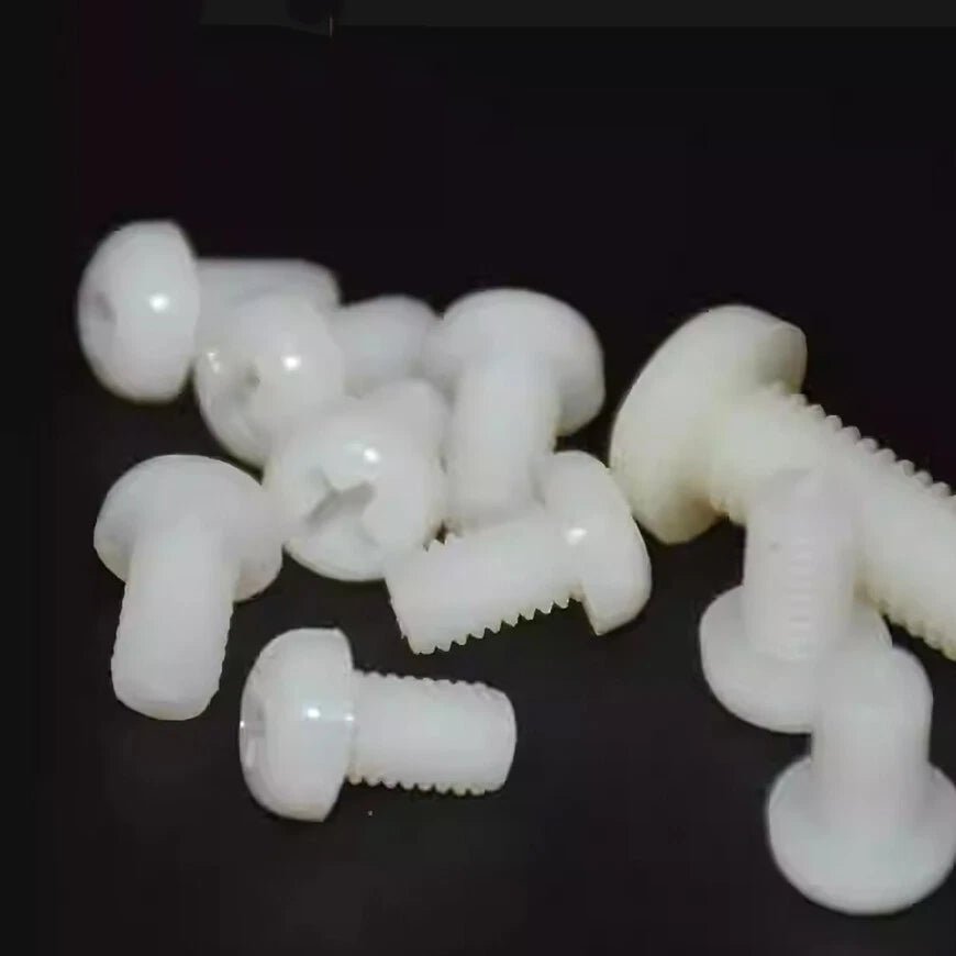 Nylon Phillips Pan Head Machine Screws M2 M2.5 M3 M4 M5 M6 — Plastic Metric Bolts - HomeDIYer