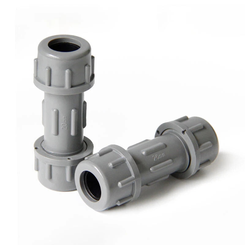 PVC Pipe Quick Connector Adapter Coupling 20-160mm  Compression Pipe Fittings