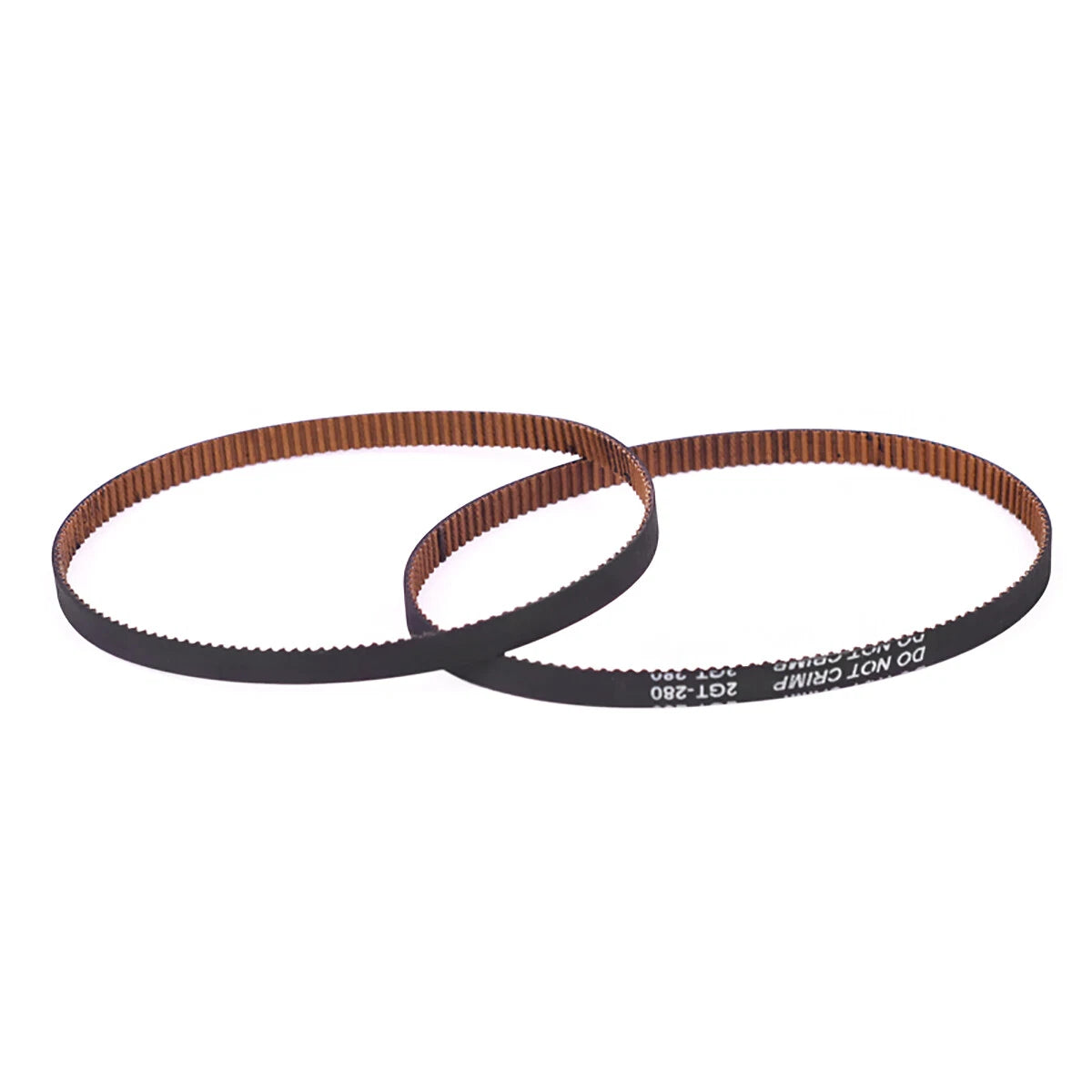 2GT Closed Loop Timing Belt 6mm Wide — GT2 Rubber Synchronous Belt for 3D Printers & CNC