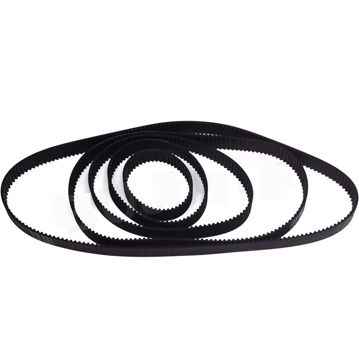 GT2 Timing Belt 2mm Pitch Closed Loop – 10mm Wide, 170–294mm Circumference for 3D Printer & CNC