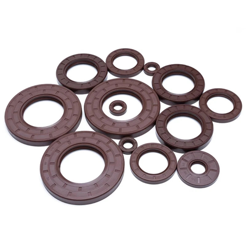 FKM Rotary Shaft Oil Seal TC Double Lip with Spring — ID 62–75mm, -30°C to 250°C