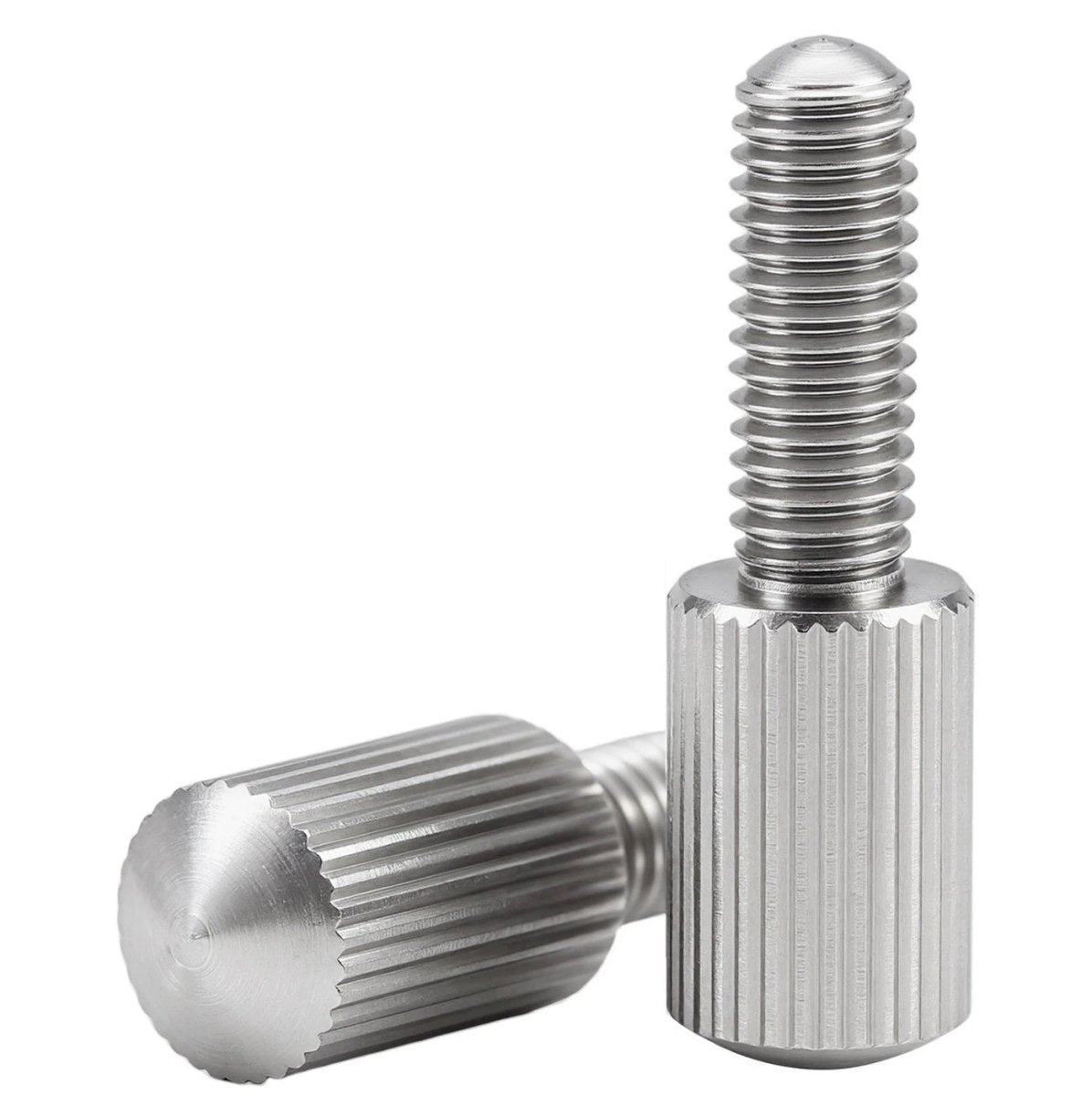 A2 Stainless Steel Knurled Thumb Screws – Small Head, Hand Tighten Fasteners (M2 to M8) - HomeDIYer