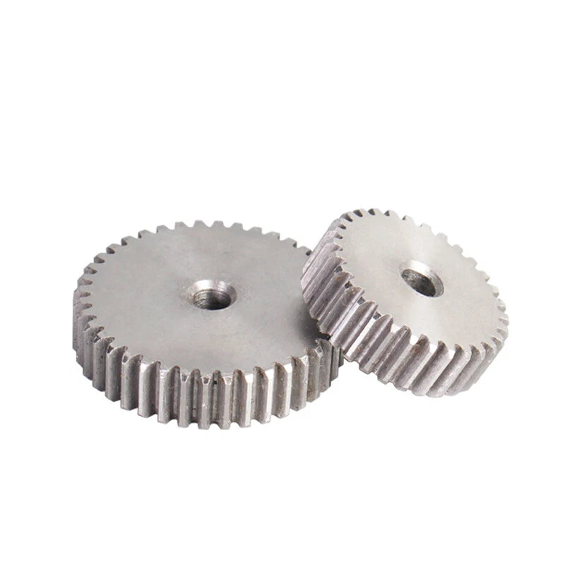 1 Mod Spur Gear 45# Steel Transmission Pinion Gears 12-25 Teeth Flat Thick 10mm