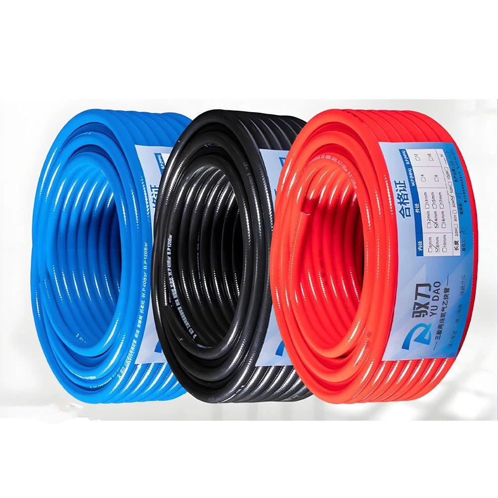 PVC Flexible Hose Pipe — Air Water Oil Fuel Petrol Tube, High Voltage Explosion-Proof